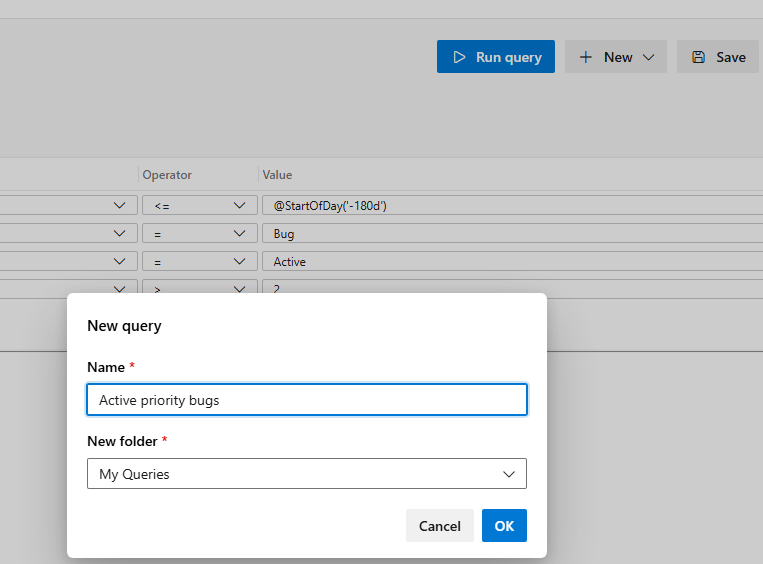 Provide a name for the query